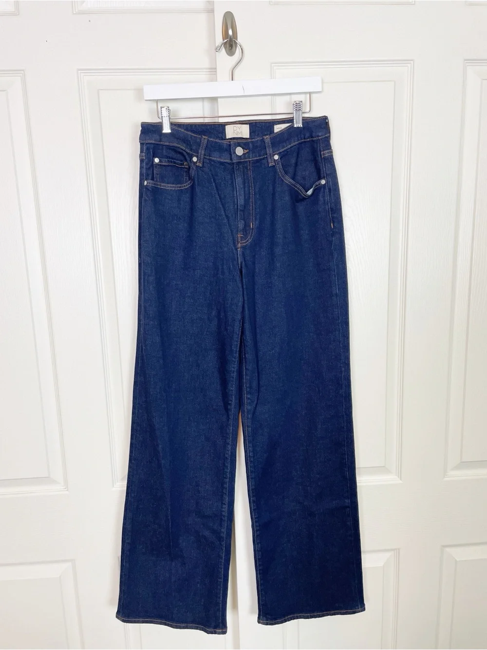 Dynamite Heidi High Rise Wide Leg Jeans Dark Indigo Sz 29